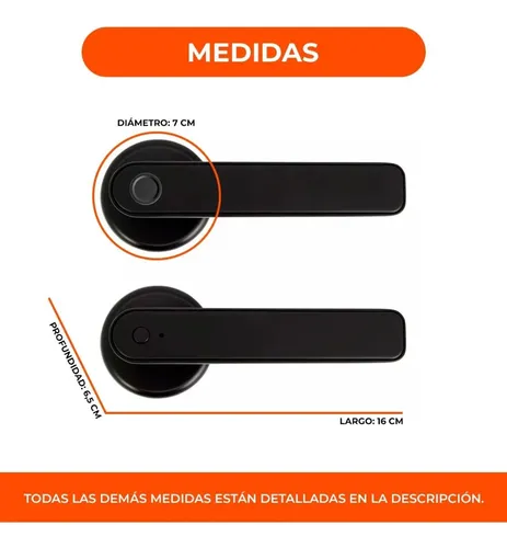 Cerradura inteligente con huella digital