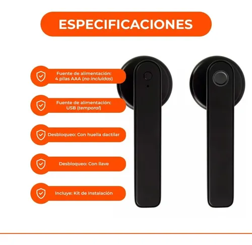 Cerradura inteligente con huella digital