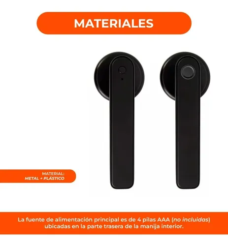 Cerradura inteligente con huella digital