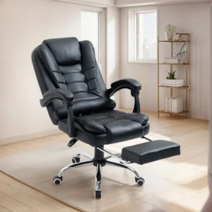 Silla de oficina ergonómica con masajes