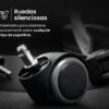 Silla de oficina ergonómica con masajes