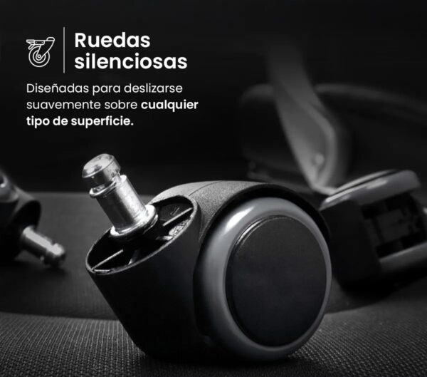 Silla de oficina ergonómica con masajes