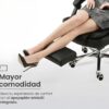 Silla de oficina ergonómica con masajes